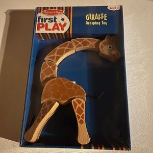 Two package deal! Toy Giraffe, Soft plush blocks